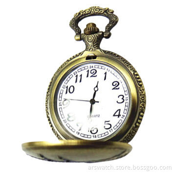 Pocket Watches, Alloy Case with Chain, Quartz Movement, Fashionable and CharmingNew